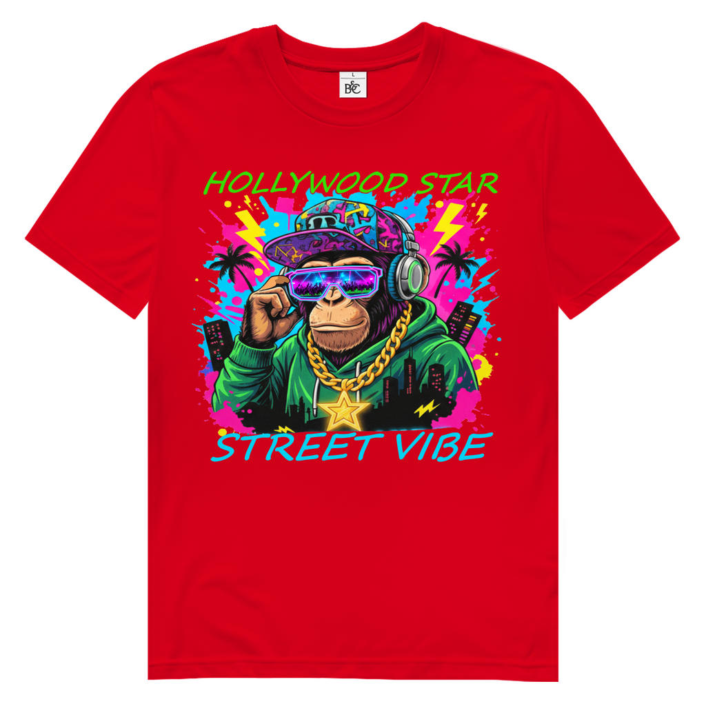 STREET VIBE Herren Premium Bio T-Shirt