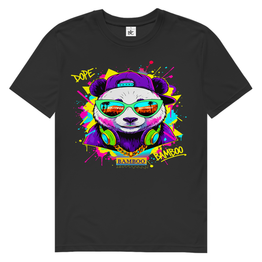 HOLYWOOD PANDA Herren Premium Bio T-Shirt