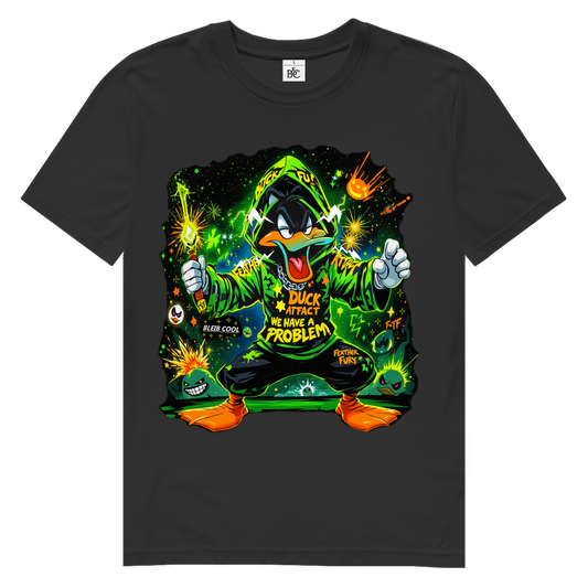 Duck Attack Neon Fury Herren Premium Bio T-Shirt