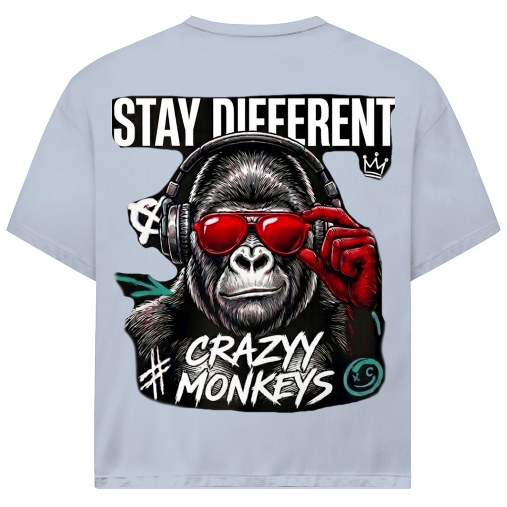 CRAZYY  MONKEYS Jack and Jones Oversize T-Shirt