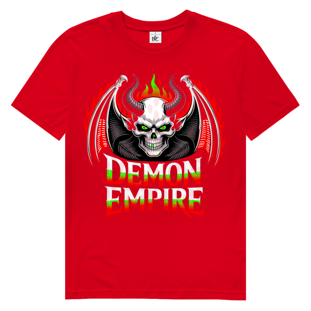 DEMON EMPIRE Herren Premium Bio T-Shirt