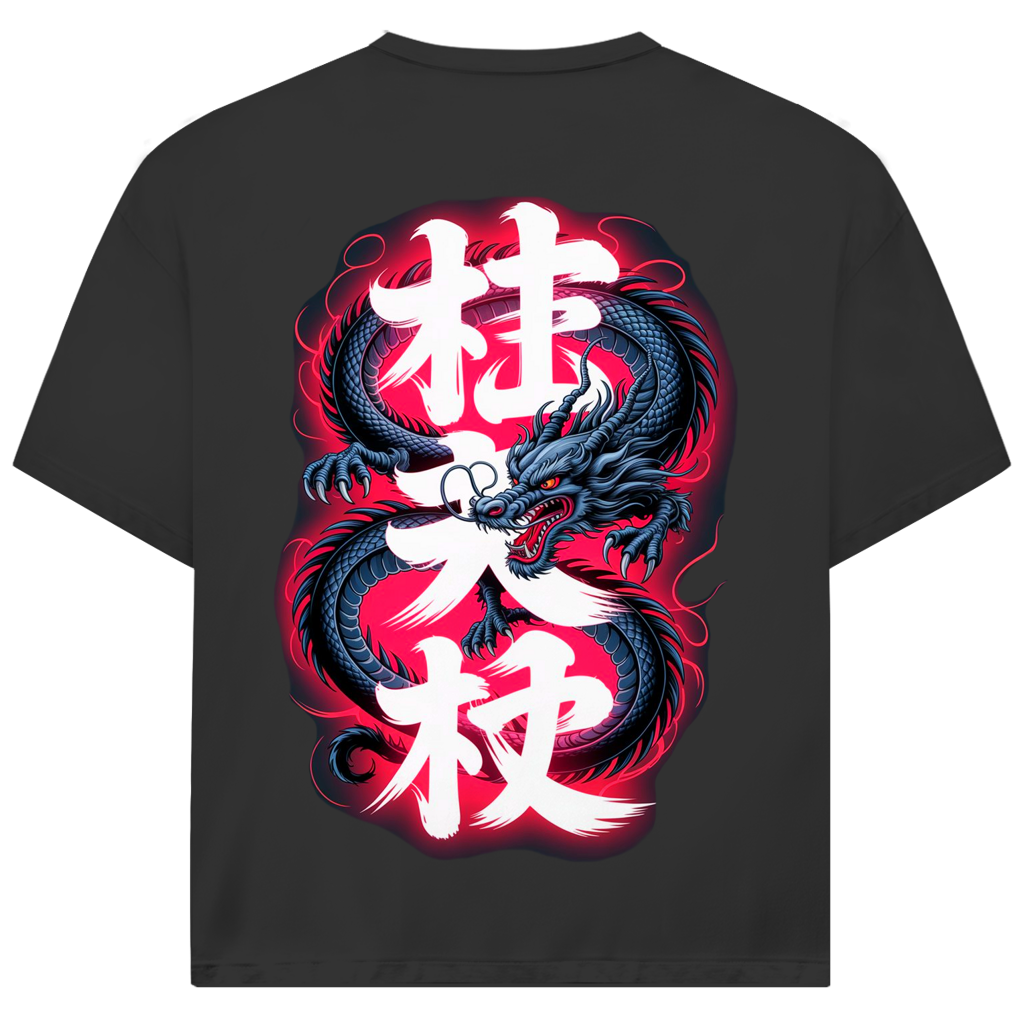 NEON DRAGON Jack and Jones Oversize T-Shirt