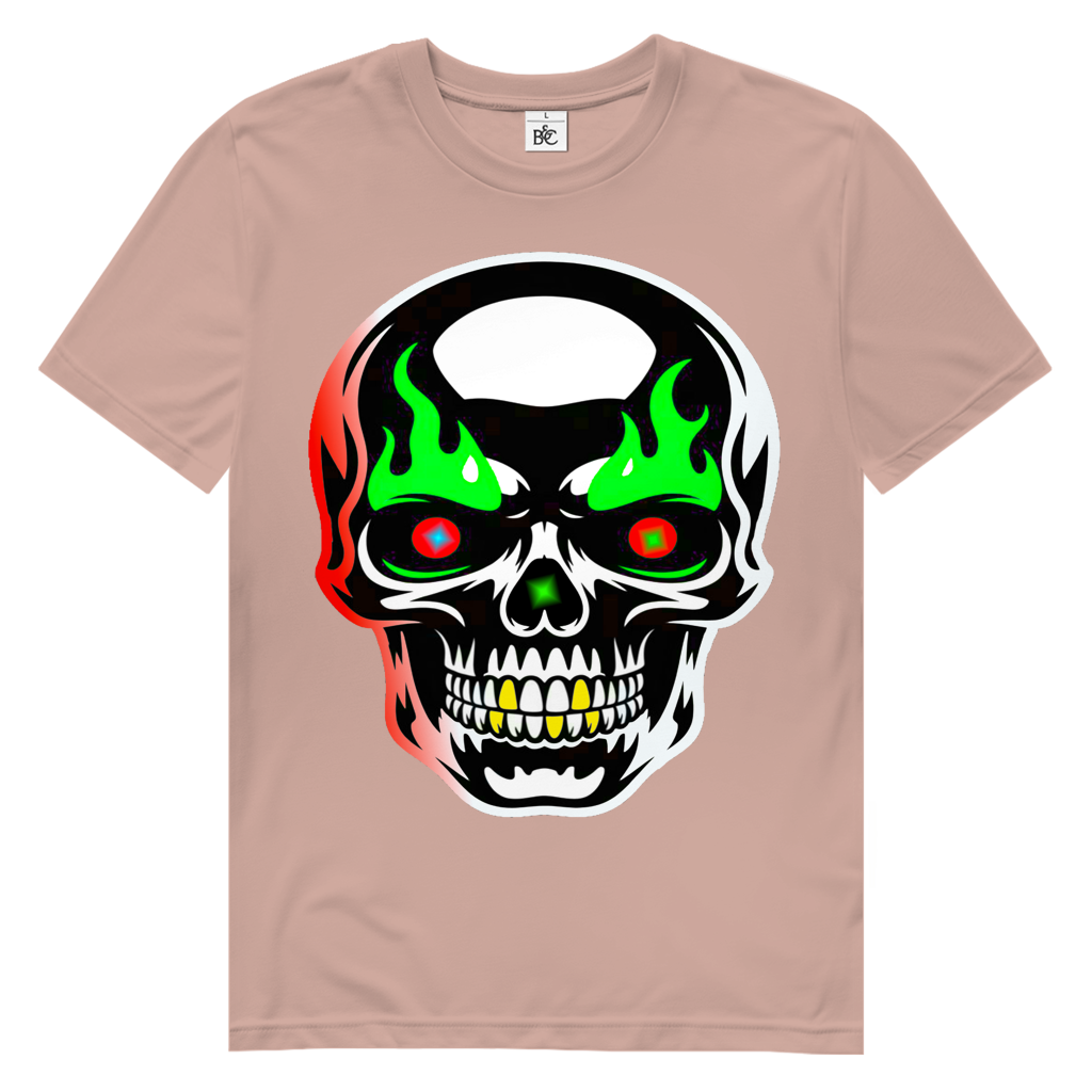 HOLLYWOOD SKULL Herren Premium Bio T-Shirt