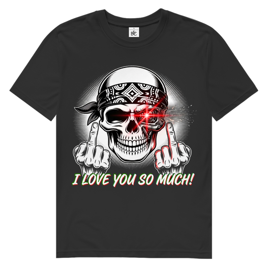 HOLLYWOOD SKULL HERREN PREMIUM BIO TSHIRT