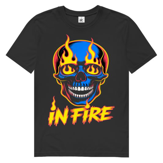 HOLLYWOOD SKULL Herren Premium Bio T-Shirt