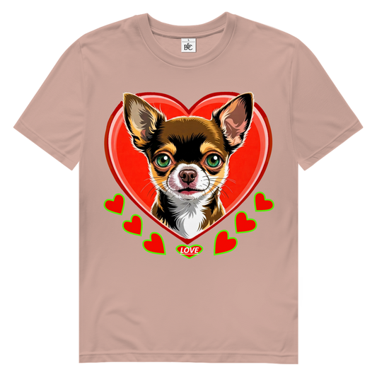 DOG LIEBE Herren Premium Bio T-Shirt