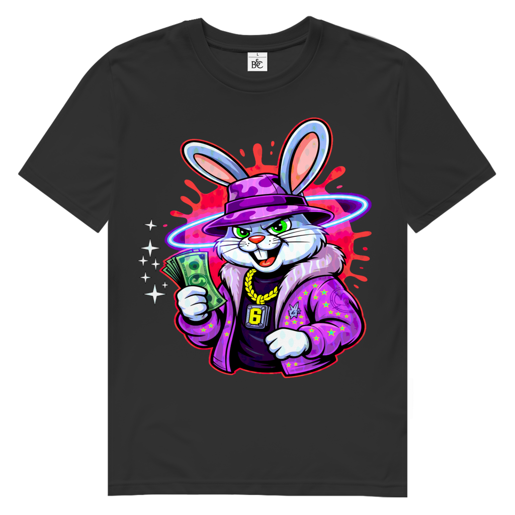 Boss Rabbit Herren Premium Bio T-Shirt
