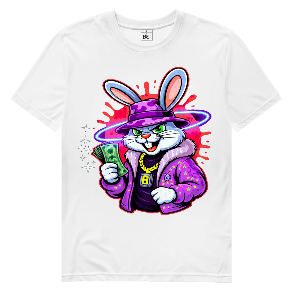 Boss Rabbit Herren Premium Bio T-Shirt