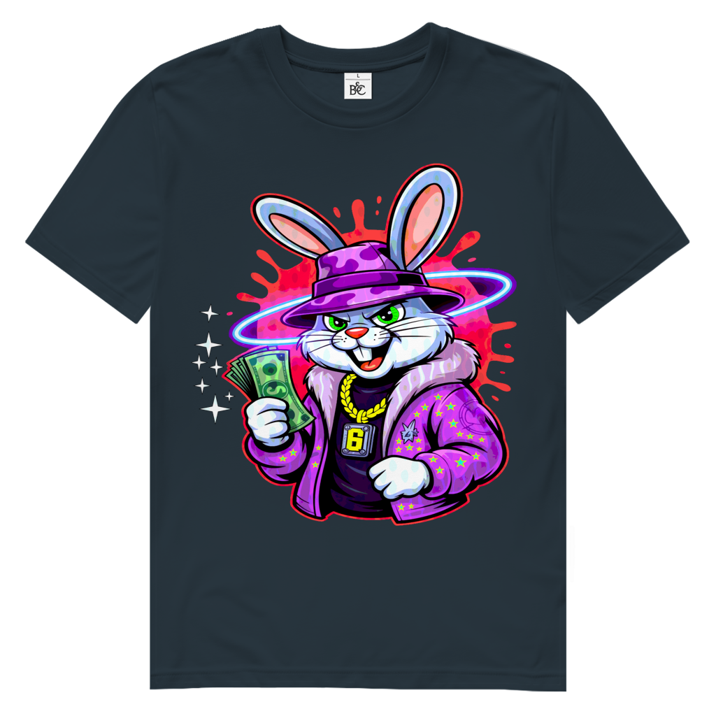 Boss Rabbit Herren Premium Bio T-Shirt