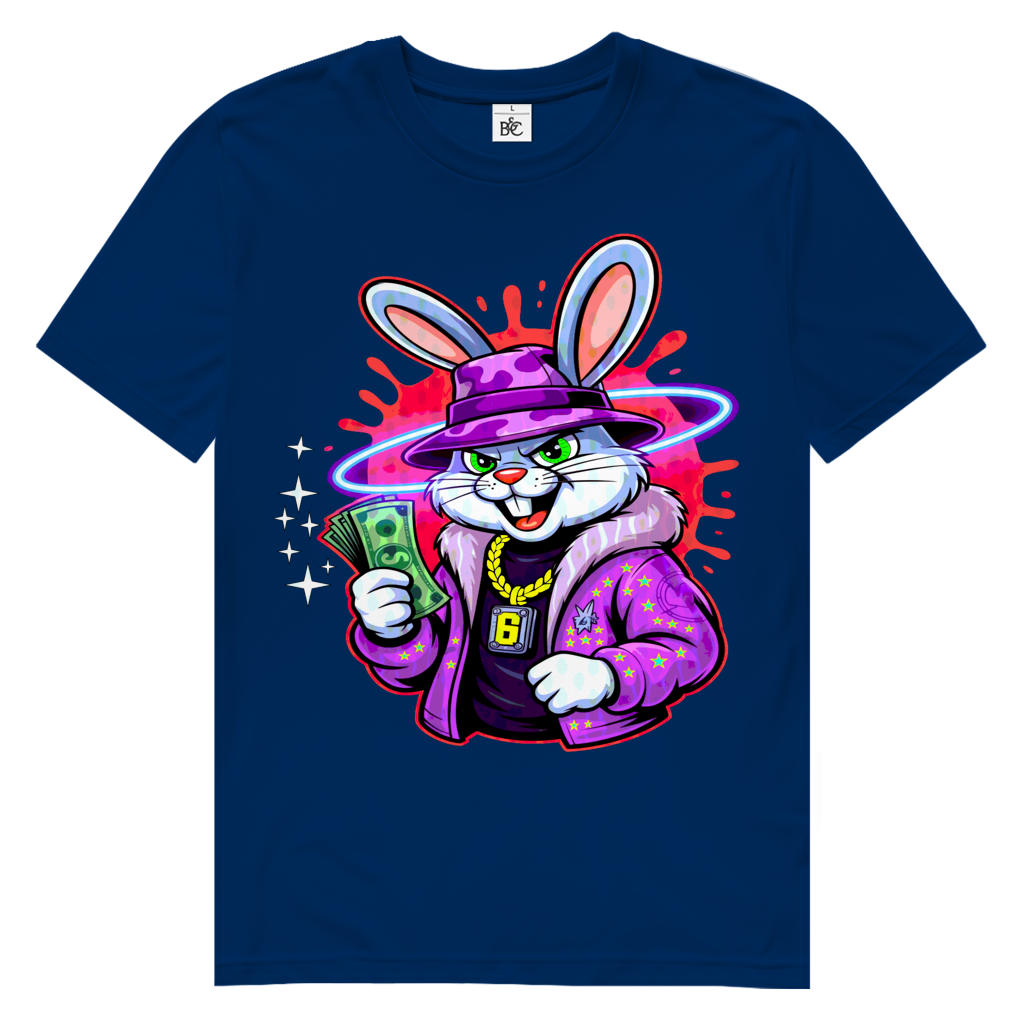 Boss Rabbit Herren Premium Bio T-Shirt