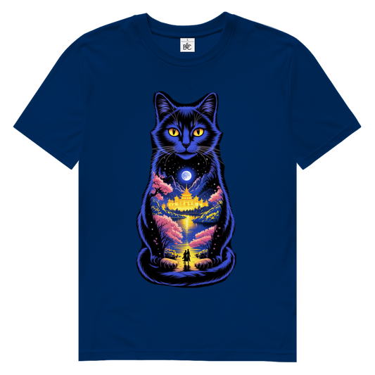 NEON KATZE Herren Premium Bio T-Shirt
