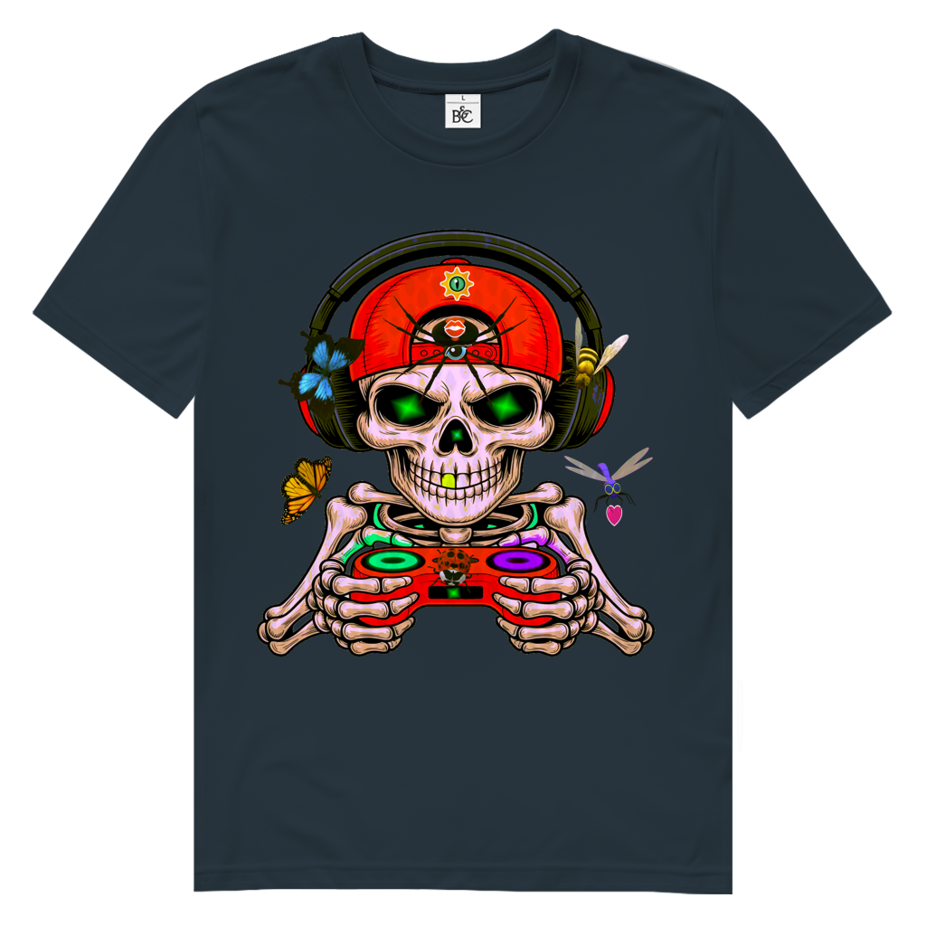 Skull Game Herren Premium Bio T-Shirt